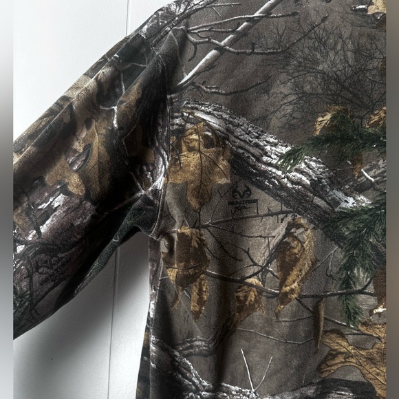 vintage • 90s real tree camo shirt long sleeve rustic ridge realtree camouflage - Picture 4 of 4